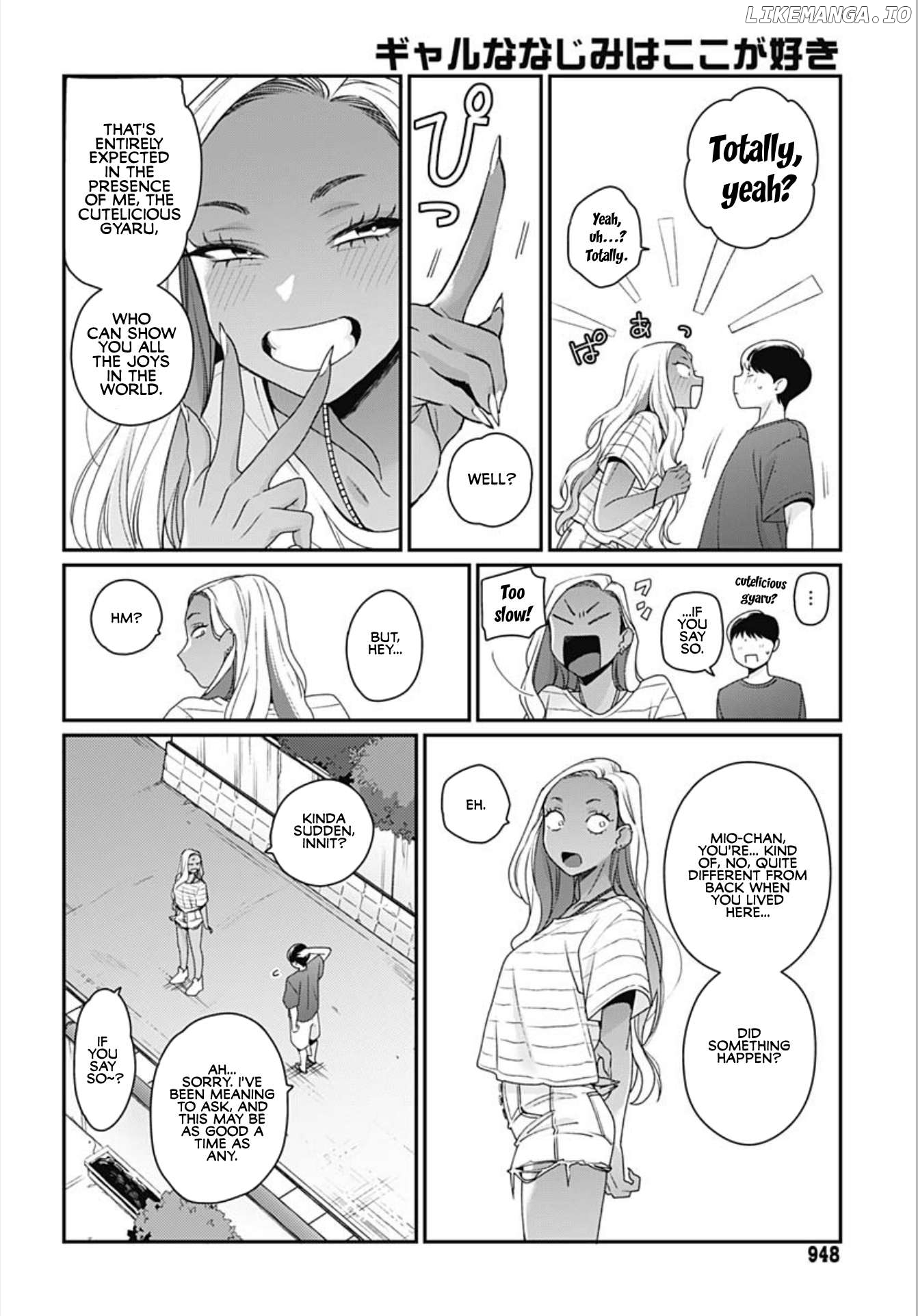 A Gyaru Childhood Friend Likes It Here Chapter 2 - page 16