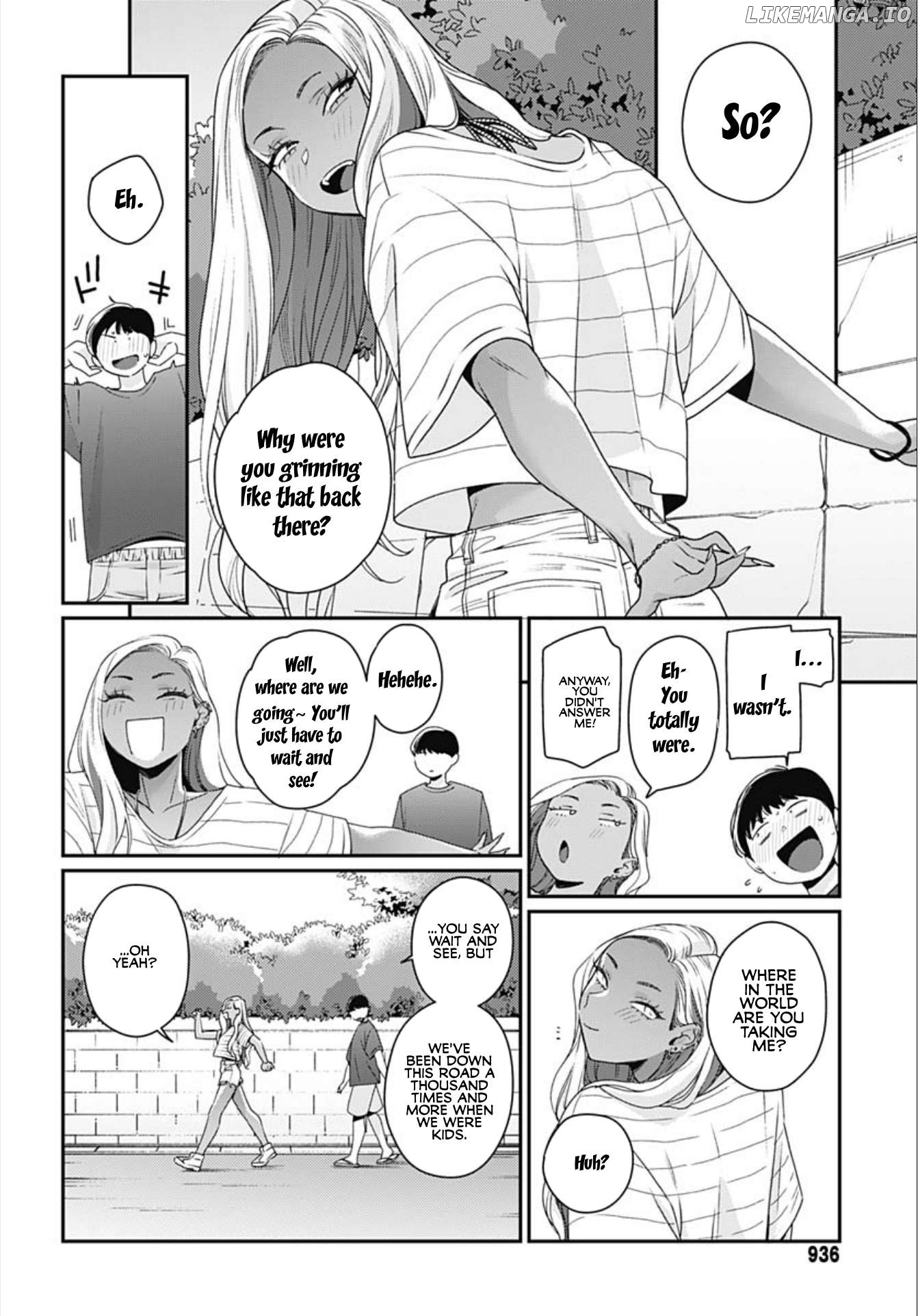 A Gyaru Childhood Friend Likes It Here Chapter 2 - page 4