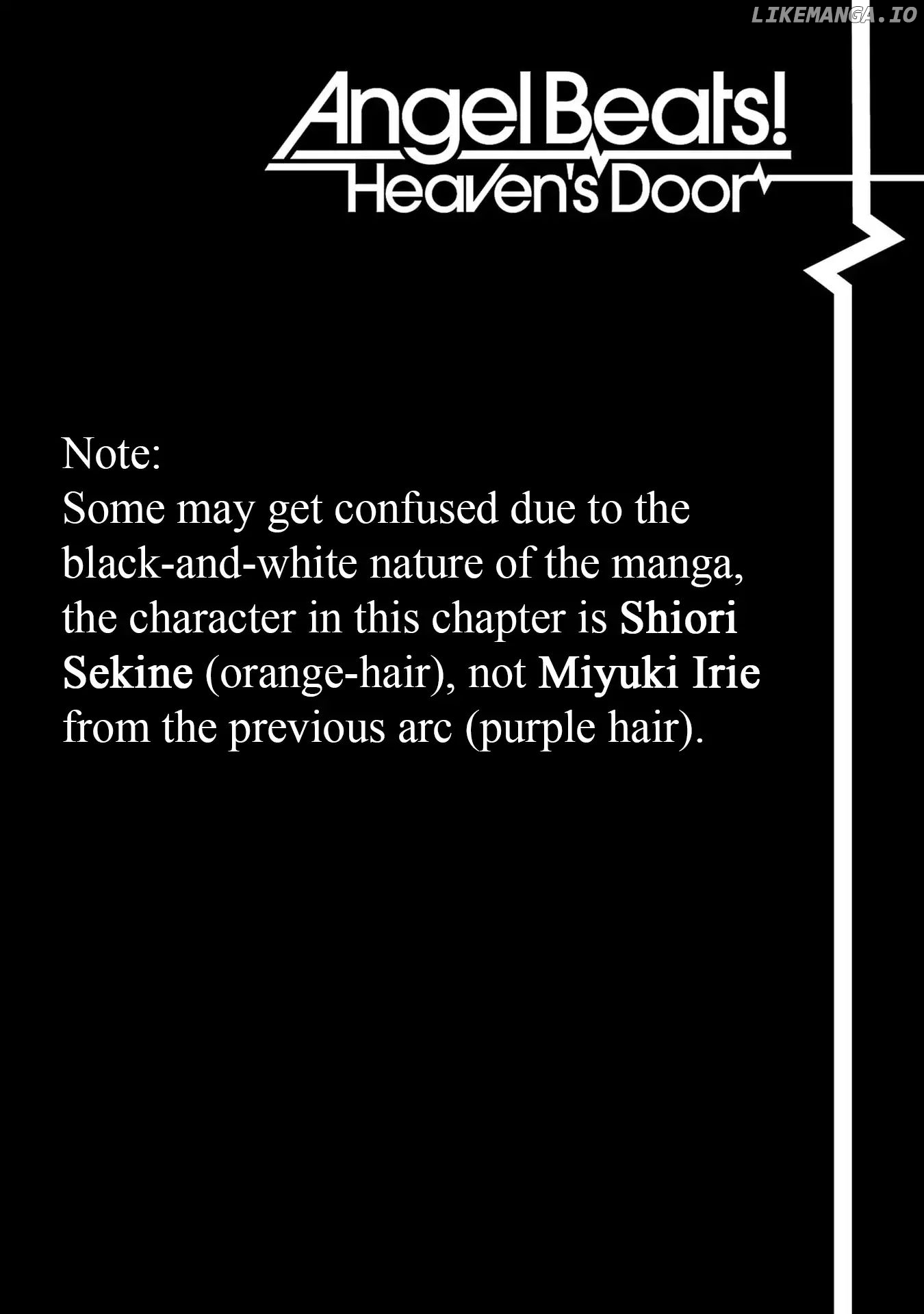 Angel Beats! - Heaven's Door chapter 74 - page 2