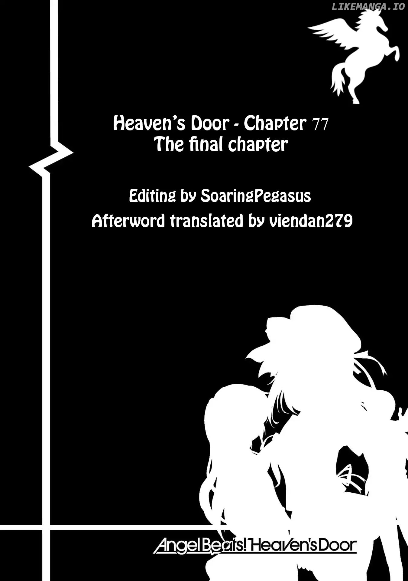 Angel Beats! - Heaven's Door chapter 77 - page 1