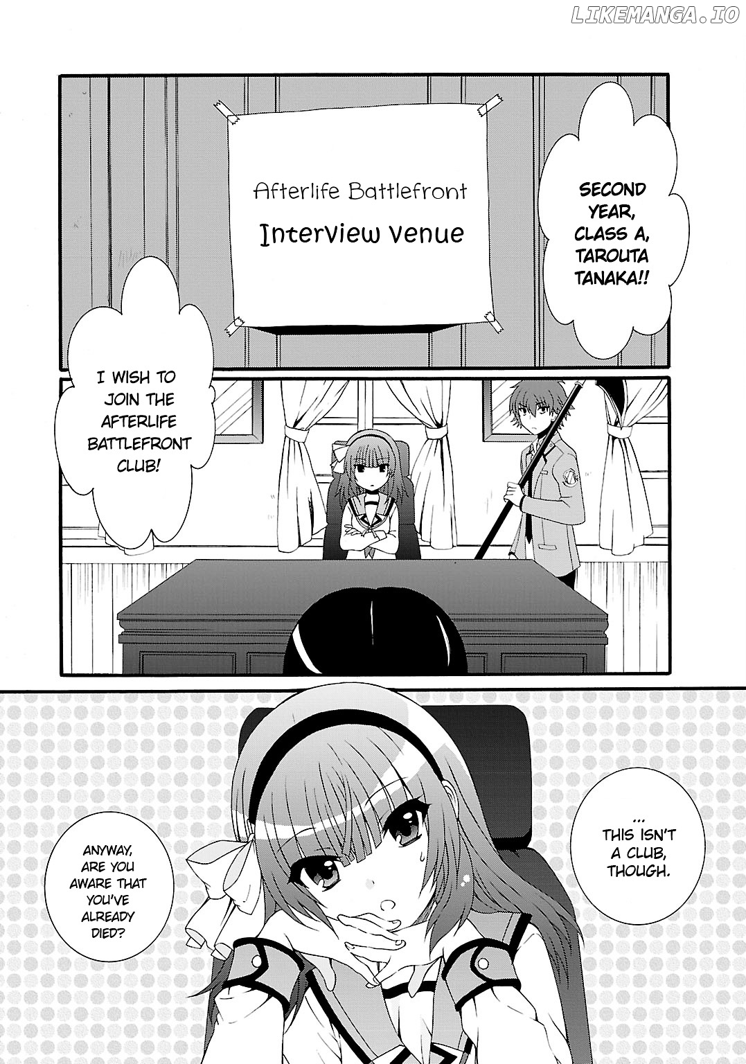 Angel Beats! - Heaven's Door chapter 39 - page 3