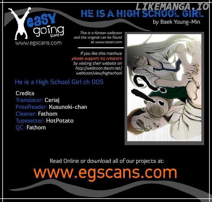 He Is a High-school Girl chapter 5 - page 1