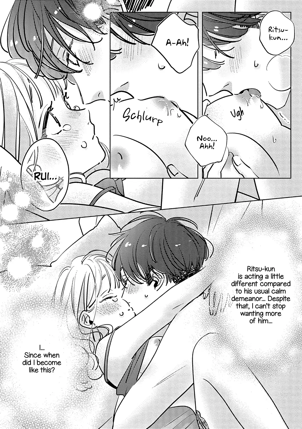 Koi no Mae ni, Amaku Hajimete. Hikaeme Elite-kun ga Watashi ni Dake Hatsujou shite imasu Chapter 6 - page 23