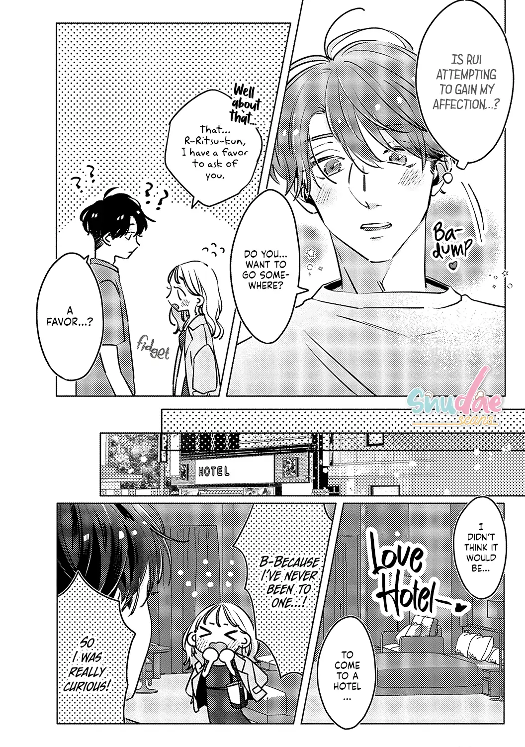 Koi no Mae ni, Amaku Hajimete. Hikaeme Elite-kun ga Watashi ni Dake Hatsujou shite imasu Chapter 6 - page 7