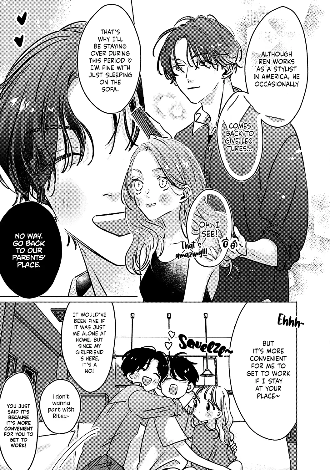 Koi no Mae ni, Amaku Hajimete. Hikaeme Elite-kun ga Watashi ni Dake Hatsujou shite imasu Chapter 7 - page 10