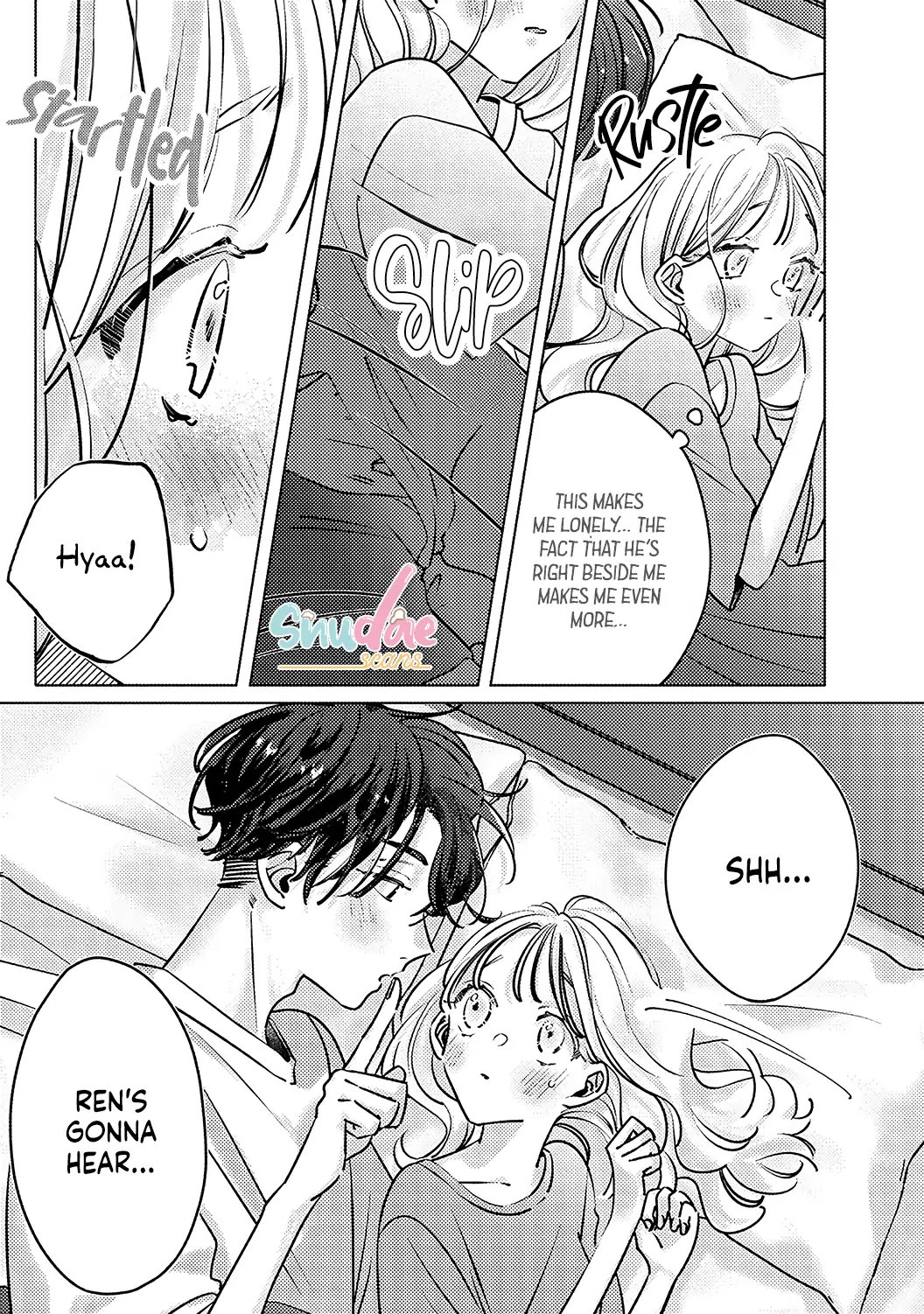 Koi no Mae ni, Amaku Hajimete. Hikaeme Elite-kun ga Watashi ni Dake Hatsujou shite imasu Chapter 7 - page 14