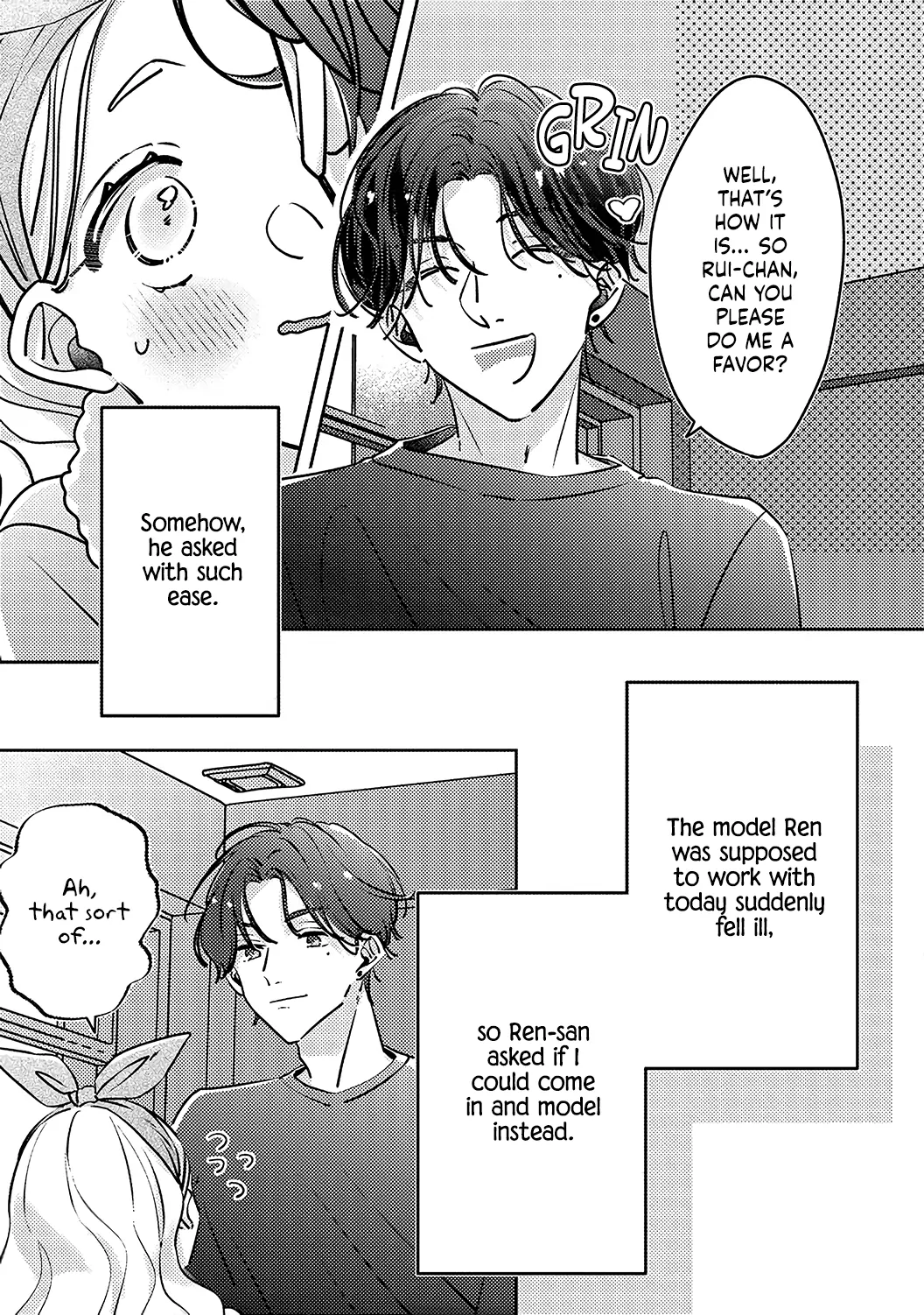 Koi no Mae ni, Amaku Hajimete. Hikaeme Elite-kun ga Watashi ni Dake Hatsujou shite imasu Chapter 8 - page 3
