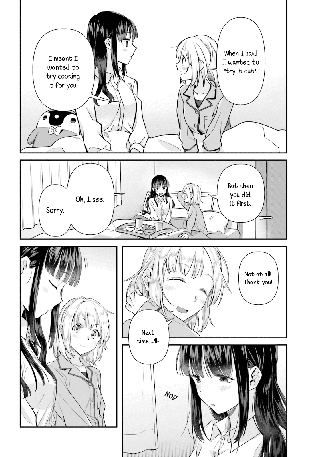 Shinmai Shimai no Futari Gohan chapter 59 - page 14