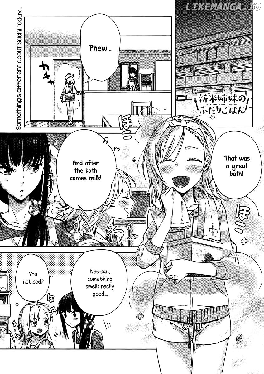 Shinmai Shimai no Futari Gohan chapter 9 - page 1