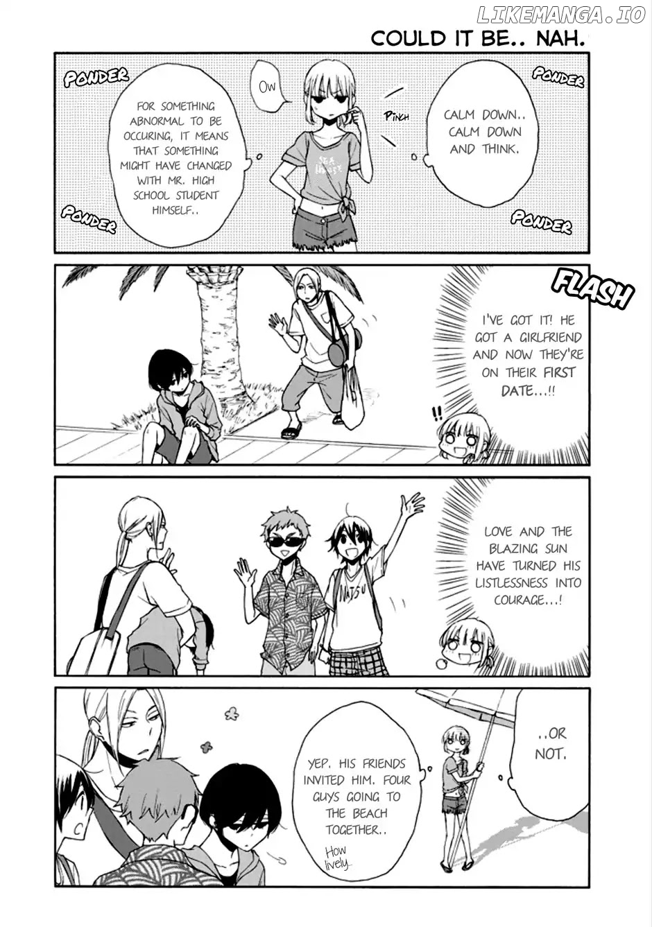 Tanaka-kun wa Itsumo Kedaruge chapter 96 - page 2