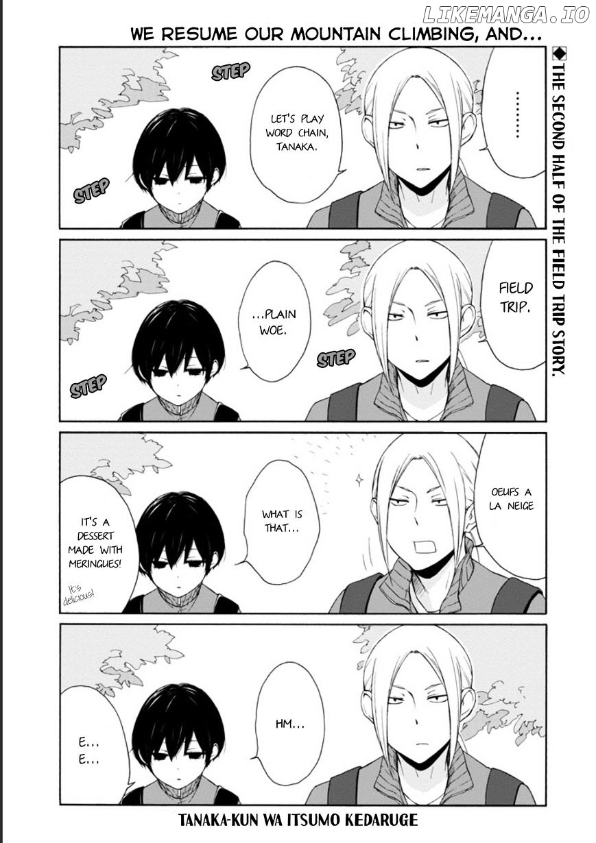Tanaka-kun wa Itsumo Kedaruge chapter 55 - page 3