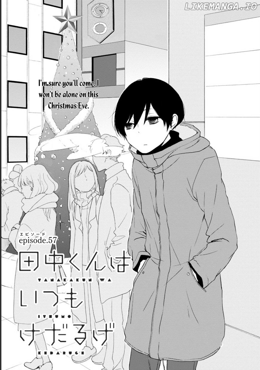 Tanaka-kun wa Itsumo Kedaruge chapter 57 - page 2
