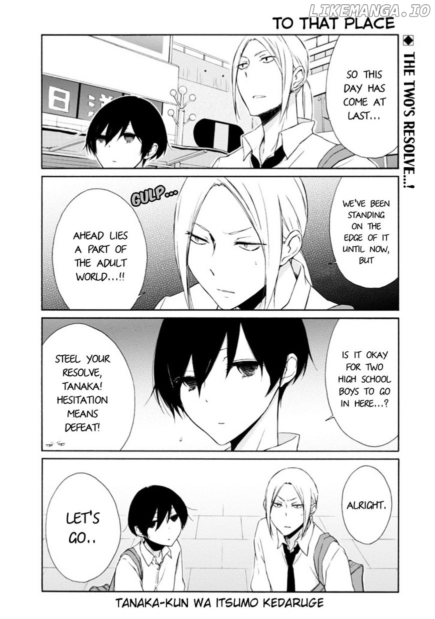Tanaka-kun wa Itsumo Kedaruge chapter 67 - page 1