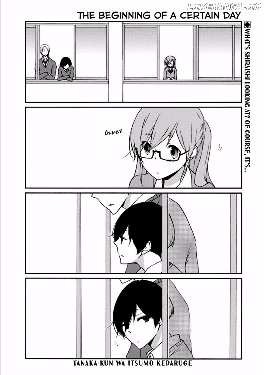 Tanaka-kun wa Itsumo Kedaruge chapter 81 - page 1
