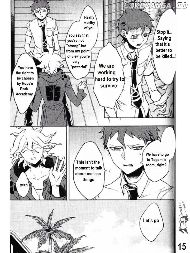 Super Danganronpa 2 - Komaeda Nagito no Kouun to Kibou to Zetsubou chapter 4 - page 15