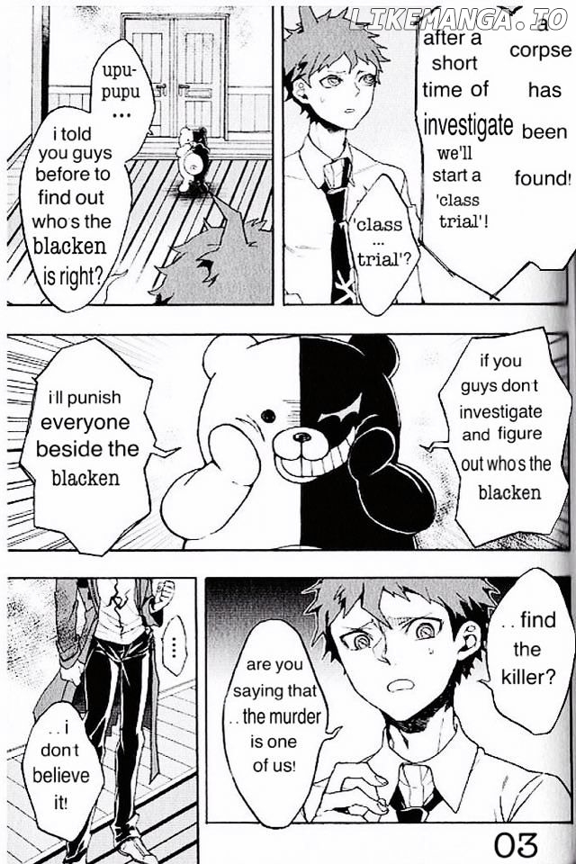 Super Danganronpa 2 - Komaeda Nagito no Kouun to Kibou to Zetsubou chapter 4 - page 3