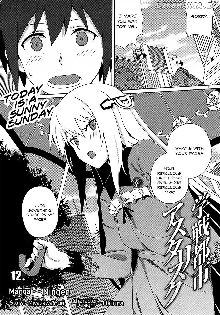 Gakusen Toshi Asterisk chapter 12 - page 2