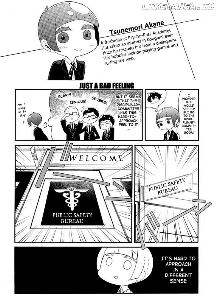 Gakuen Psycho-Pass chapter 1 - page 8