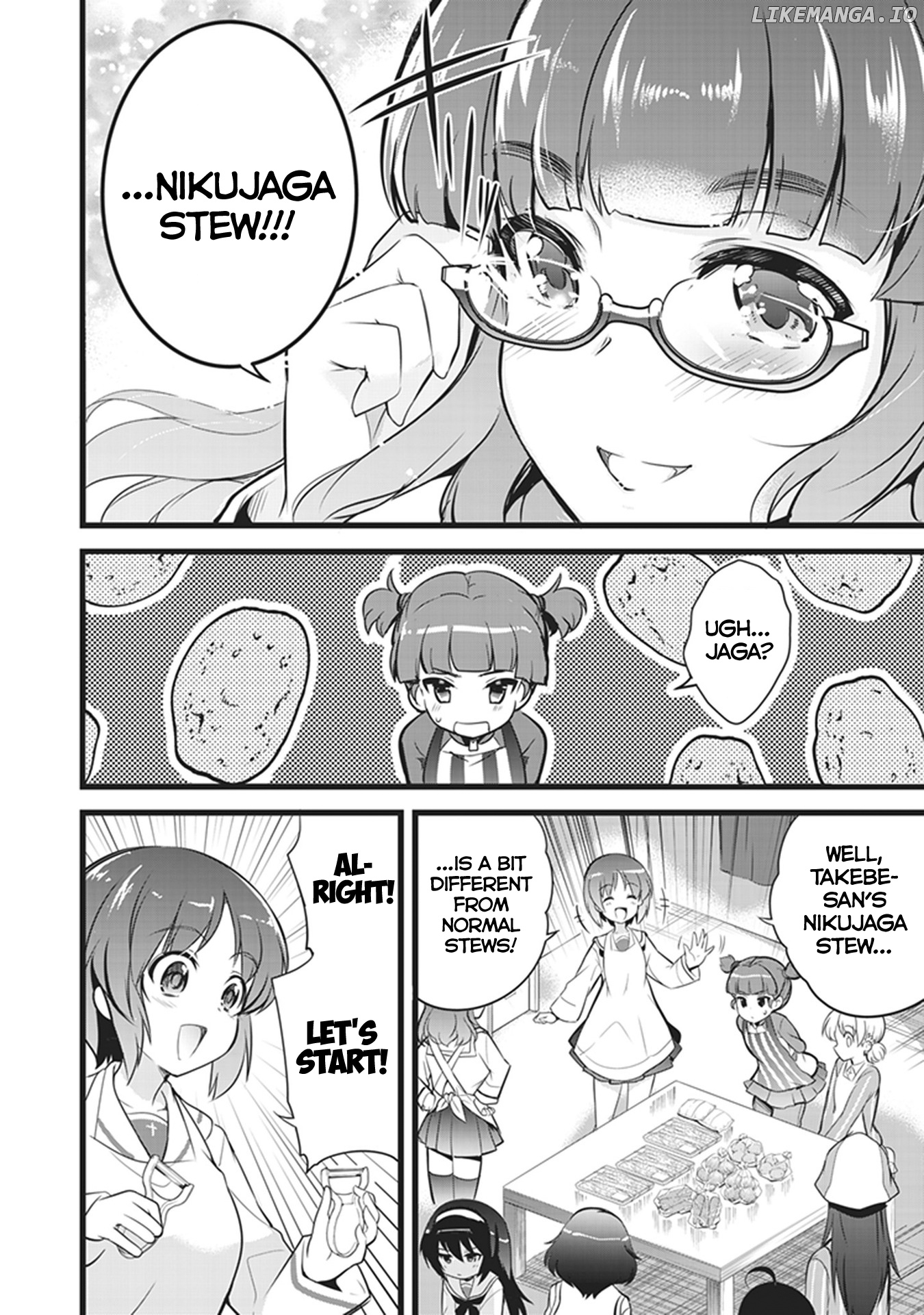 GIRLS und PANZER das FINALE - Keizoku High School&rsquo;s Starving Art of Dining chapter 2 - page 12