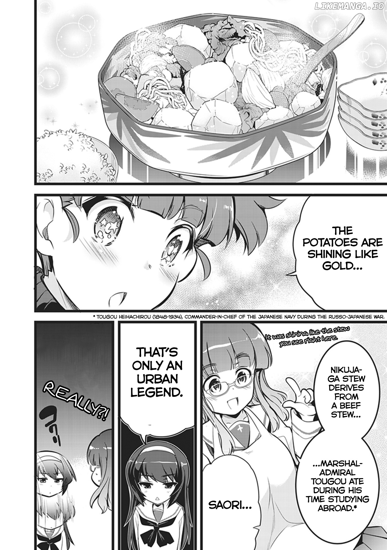 GIRLS und PANZER das FINALE - Keizoku High School&rsquo;s Starving Art of Dining chapter 2 - page 20