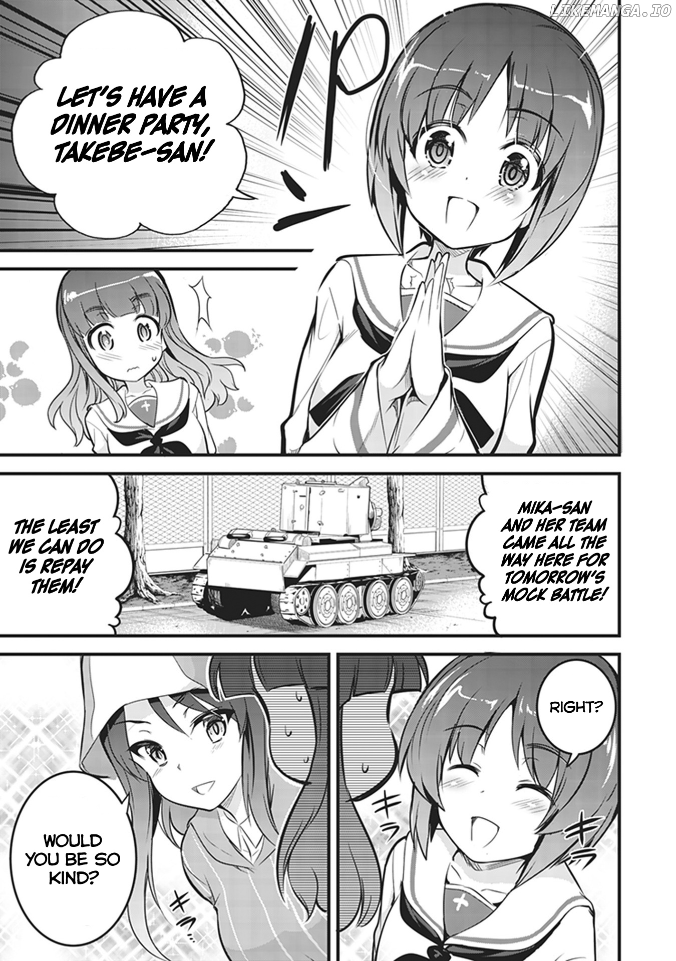 GIRLS und PANZER das FINALE - Keizoku High School&rsquo;s Starving Art of Dining chapter 2 - page 5