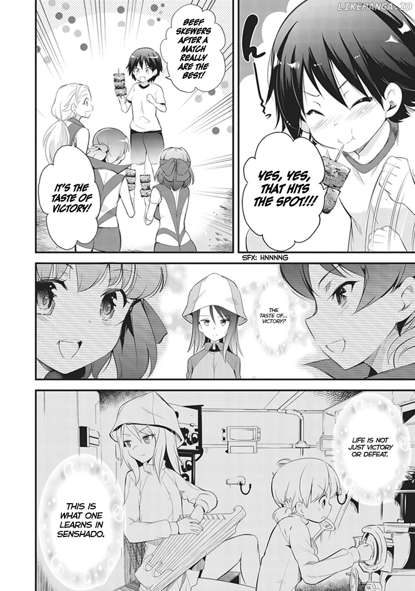 GIRLS und PANZER das FINALE - Keizoku High School&rsquo;s Starving Art of Dining chapter 4 - page 32