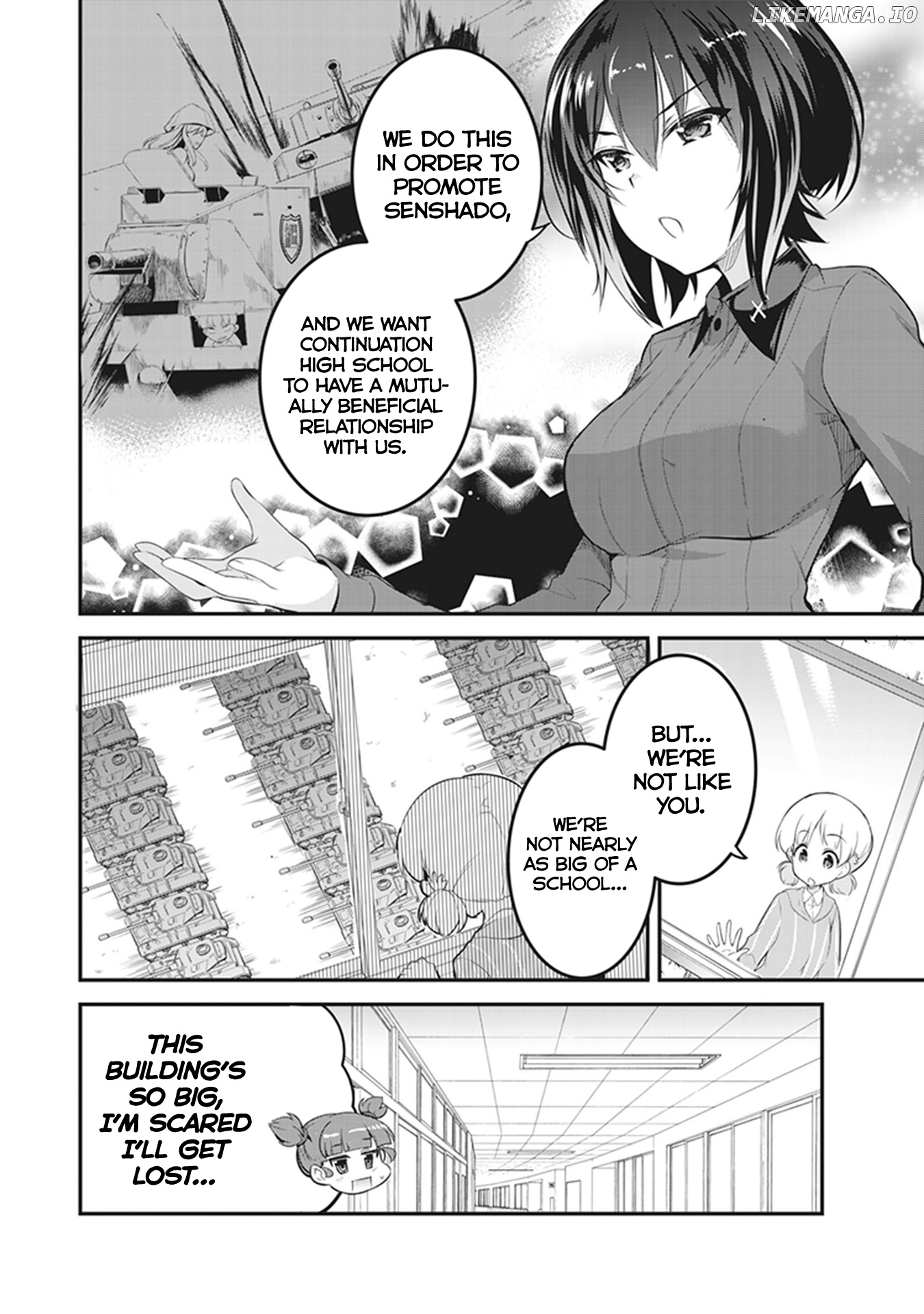 GIRLS und PANZER das FINALE - Keizoku High School&rsquo;s Starving Art of Dining chapter 3 - page 4