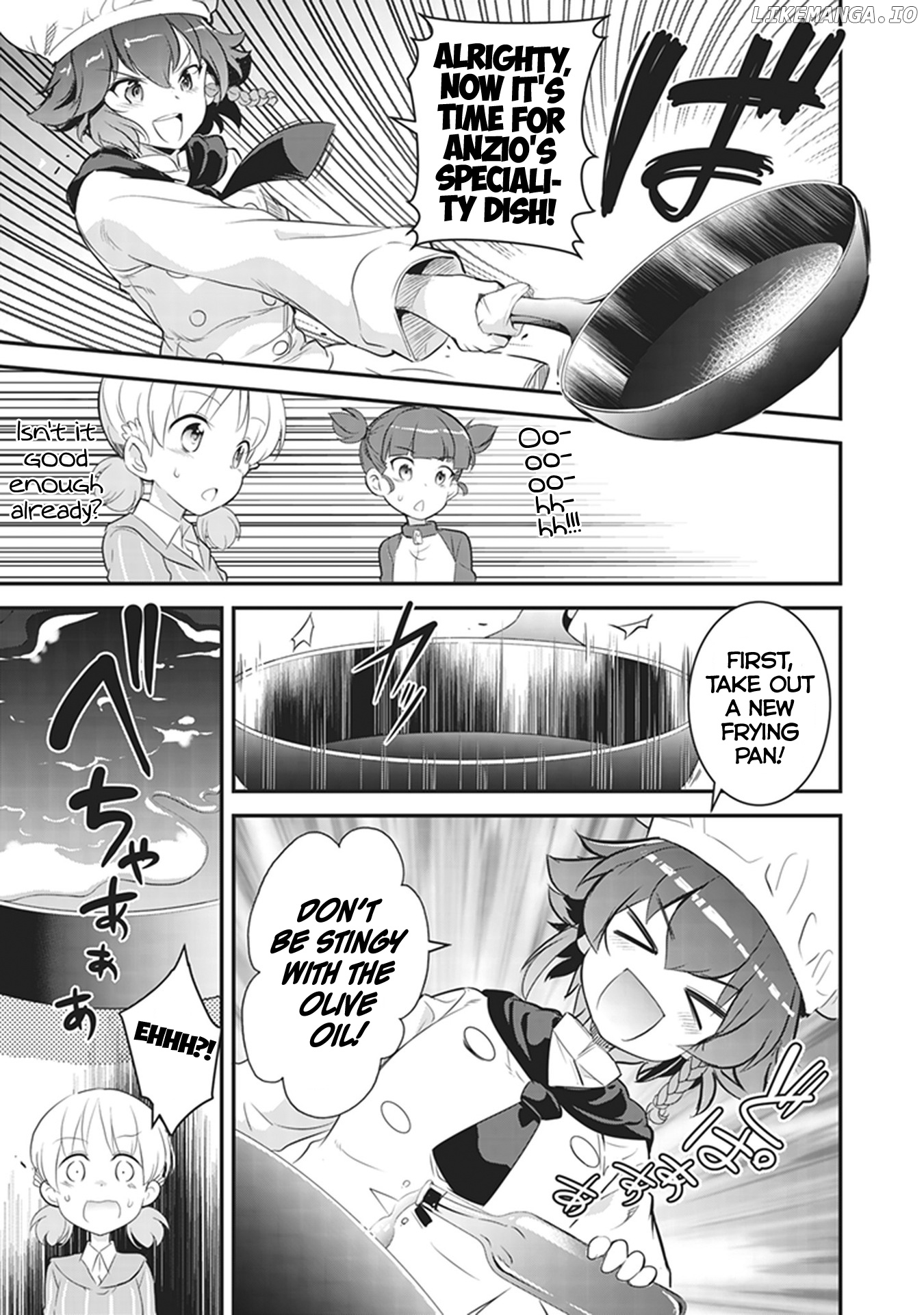 GIRLS und PANZER das FINALE - Keizoku High School&rsquo;s Starving Art of Dining chapter 5 - page 15