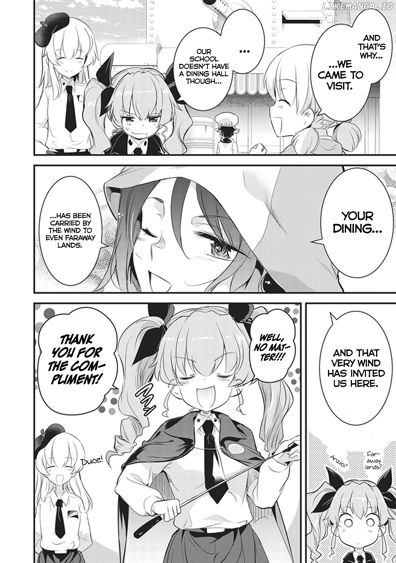 GIRLS und PANZER das FINALE - Keizoku High School&rsquo;s Starving Art of Dining chapter 5 - page 8