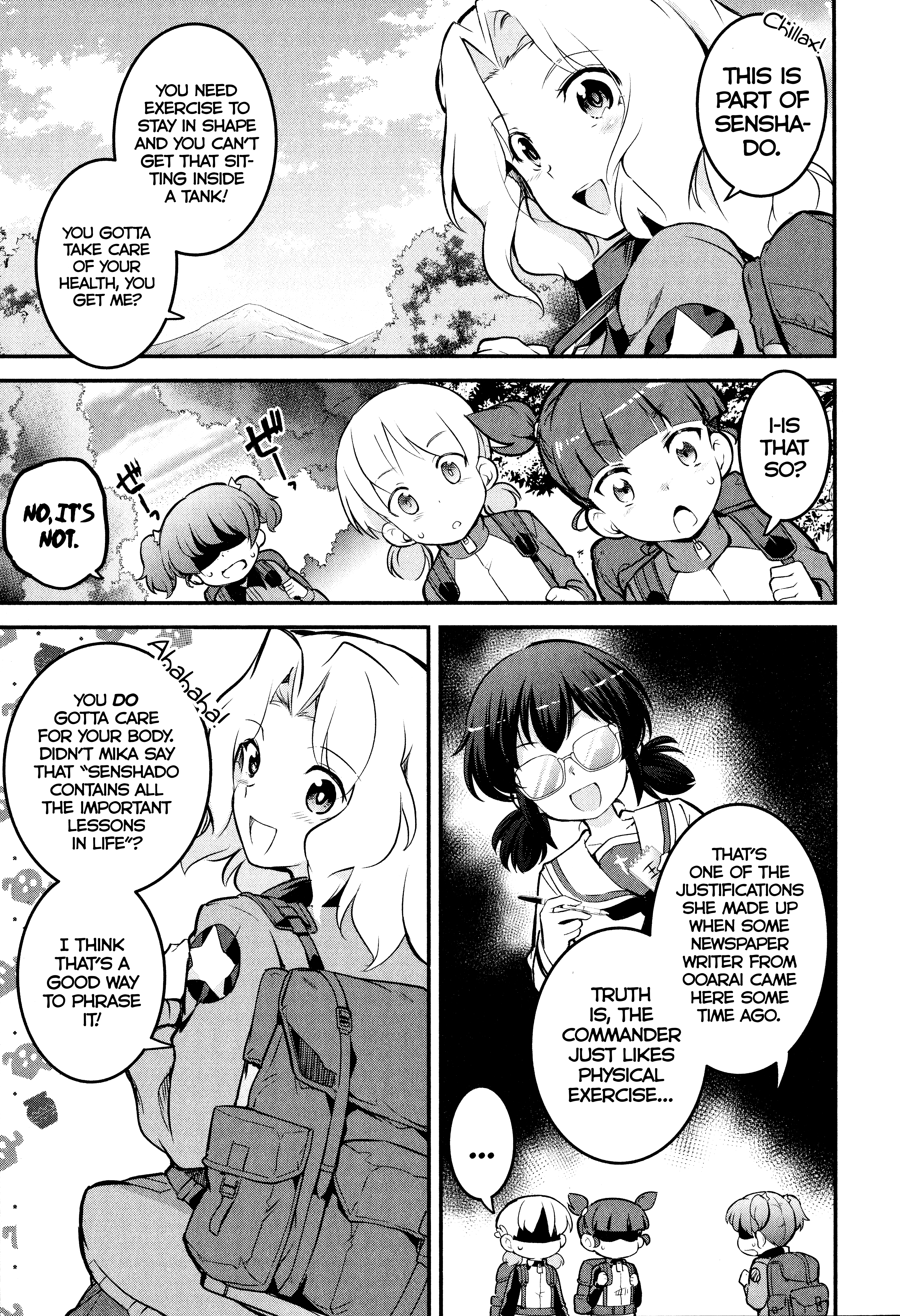 GIRLS und PANZER das FINALE - Keizoku High School&rsquo;s Starving Art of Dining chapter 6 - page 13