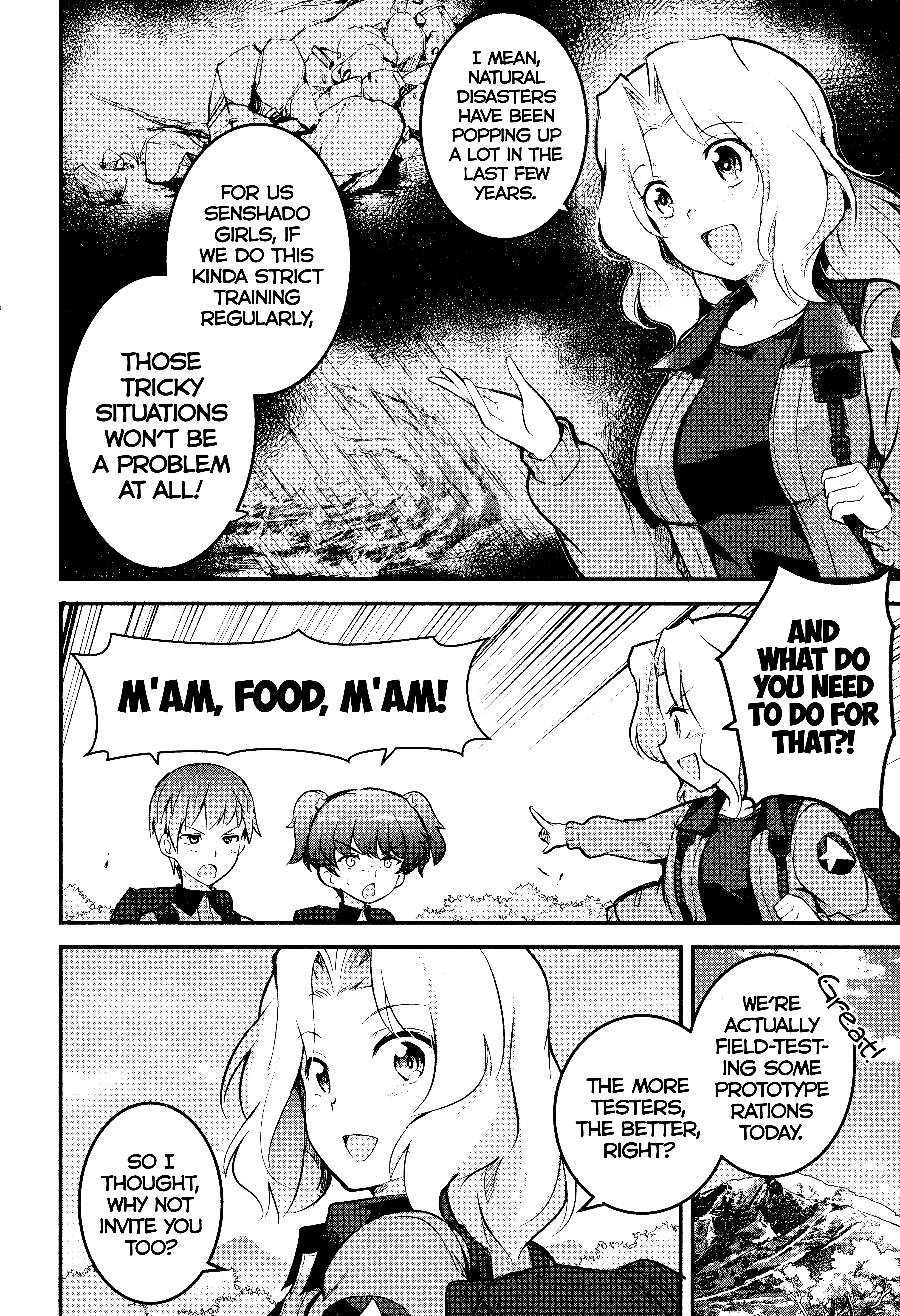 GIRLS und PANZER das FINALE - Keizoku High School&rsquo;s Starving Art of Dining chapter 6 - page 14