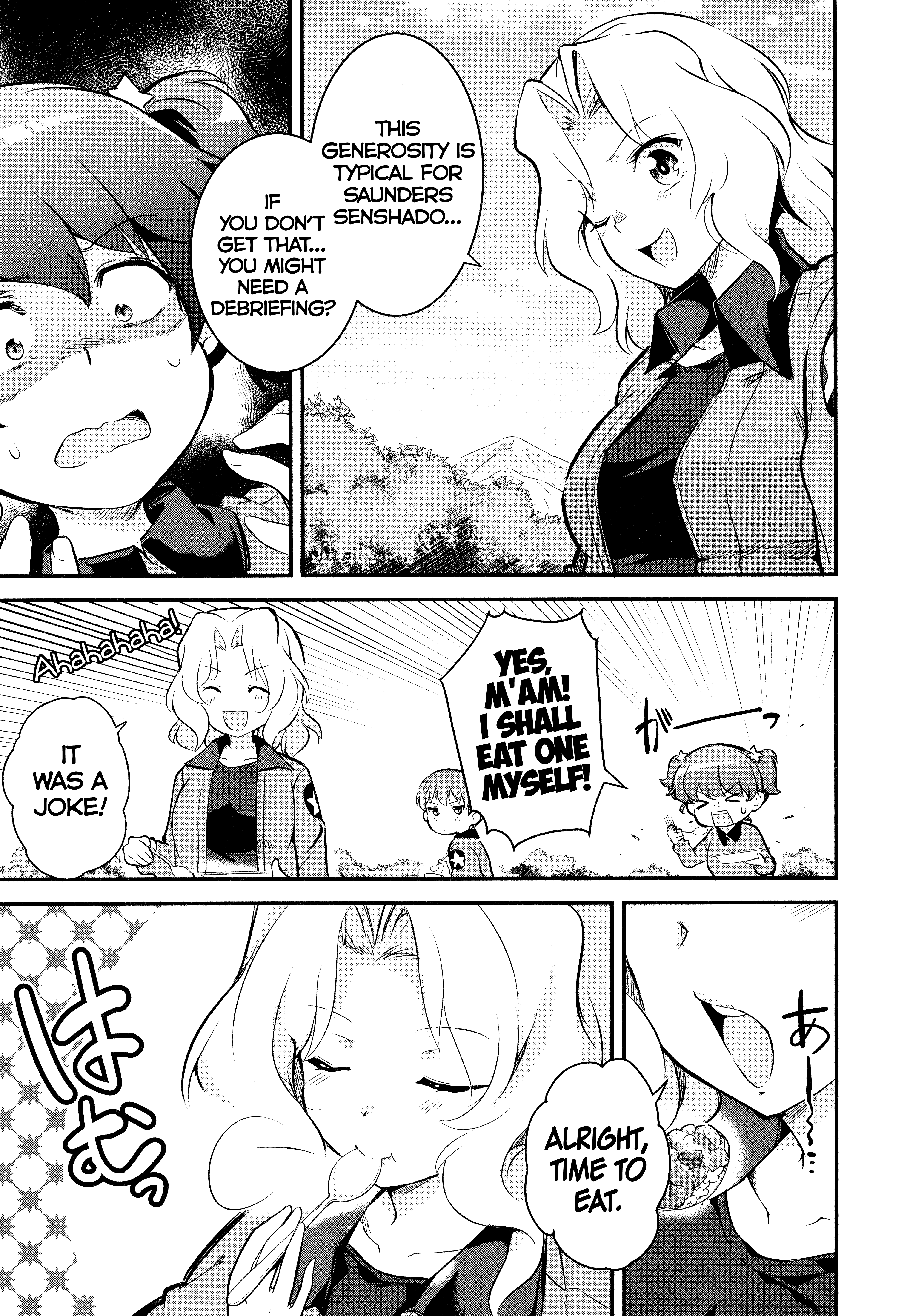 GIRLS und PANZER das FINALE - Keizoku High School&rsquo;s Starving Art of Dining chapter 6 - page 31