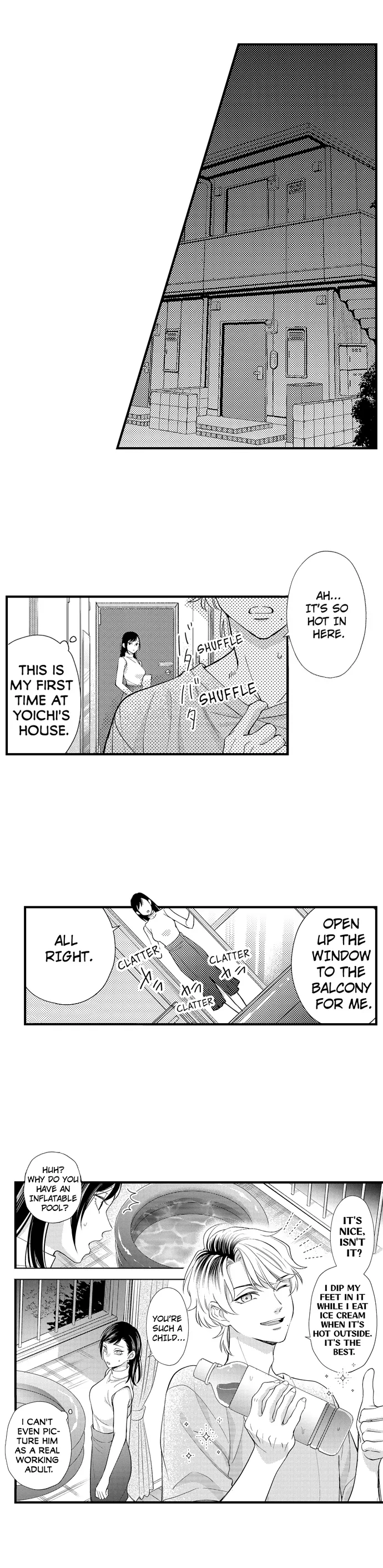 Yoichi-kun wa, Karada Tarashi. - Tsukushi-kei Joshi, (Horetara) Damena Otoko ni Tsukamaru Chapter 2 - page 5