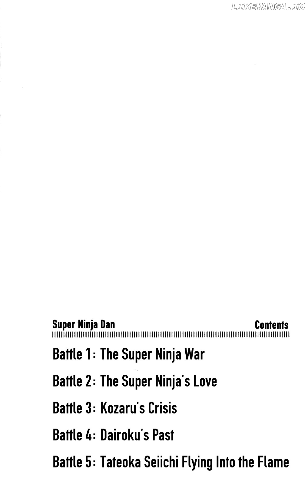 Super Ninja Dan chapter 1 - page 6