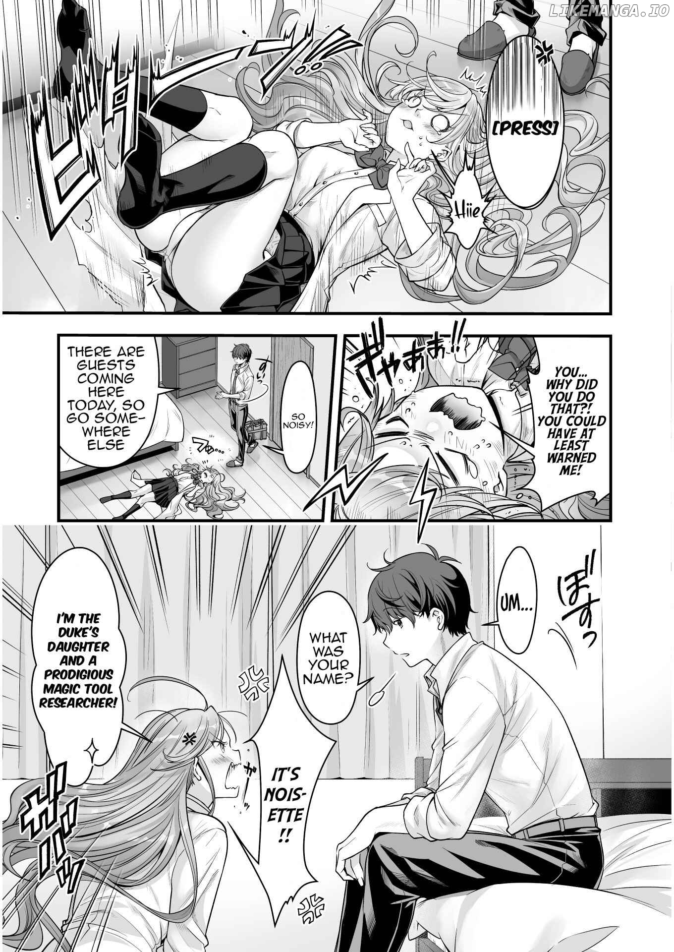 When I Was Playing Eroge With VR, I Was Reincarnated In A Different World, I Will Enslave All The Beautiful Demon Girls ~Crossout Saber~ chapter 13 - page 3