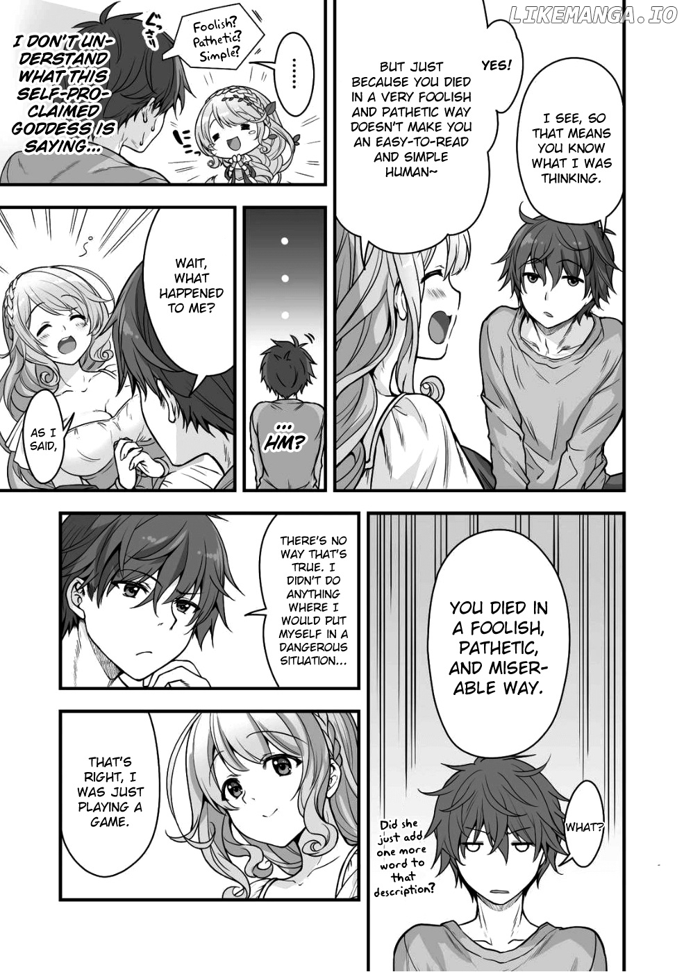 When I Was Playing Eroge With VR, I Was Reincarnated In A Different World, I Will Enslave All The Beautiful Demon Girls ~Crossout Saber~ chapter 1 - page 5