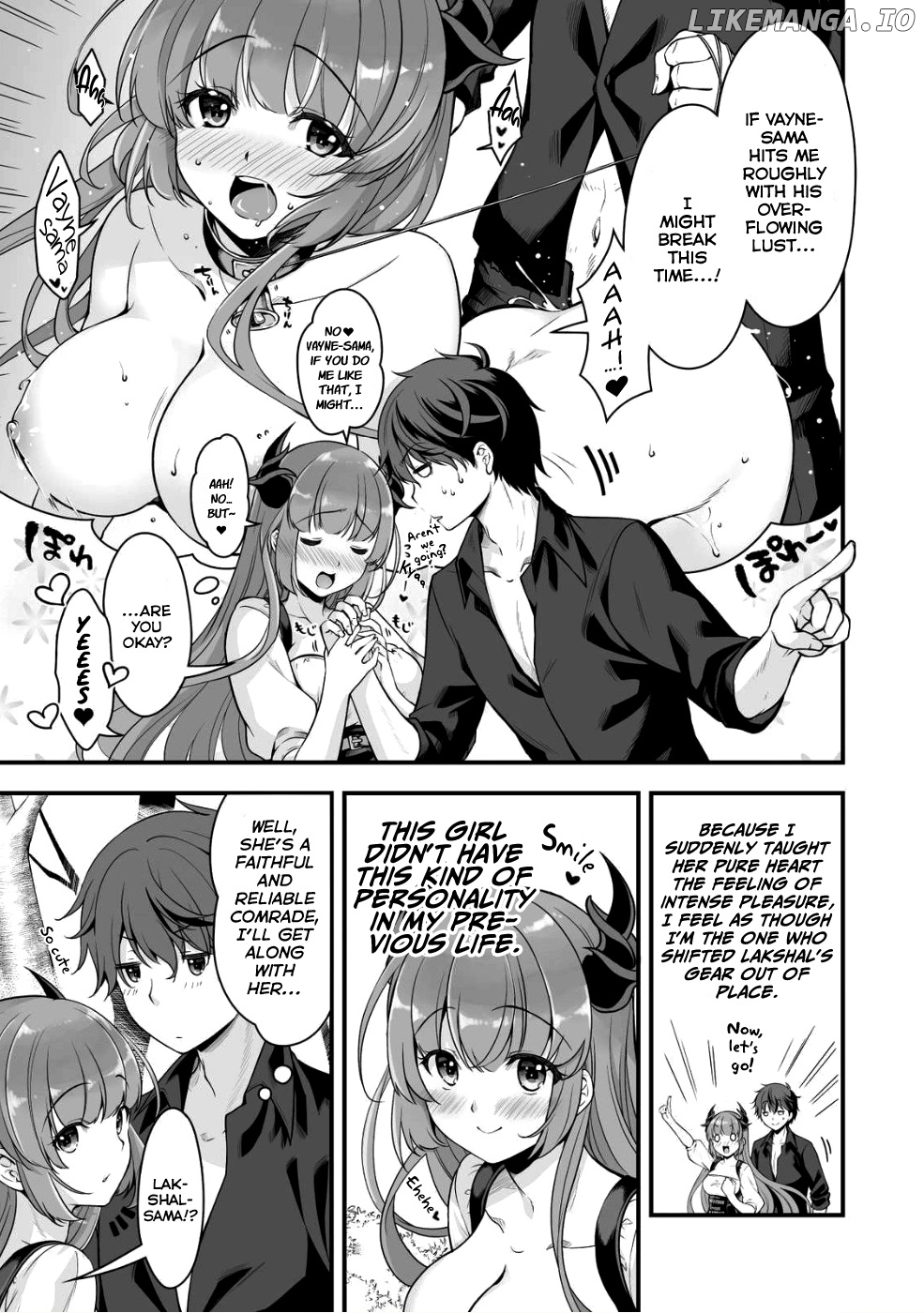 When I Was Playing Eroge With VR, I Was Reincarnated In A Different World, I Will Enslave All The Beautiful Demon Girls ~Crossout Saber~ chapter 3 - page 3