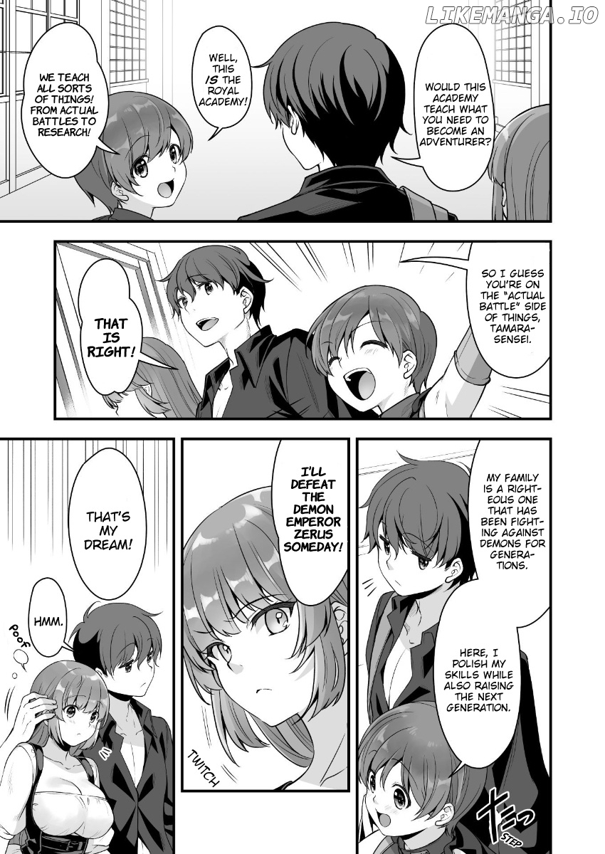 When I Was Playing Eroge With VR, I Was Reincarnated In A Different World, I Will Enslave All The Beautiful Demon Girls ~Crossout Saber~ chapter 7 - page 3