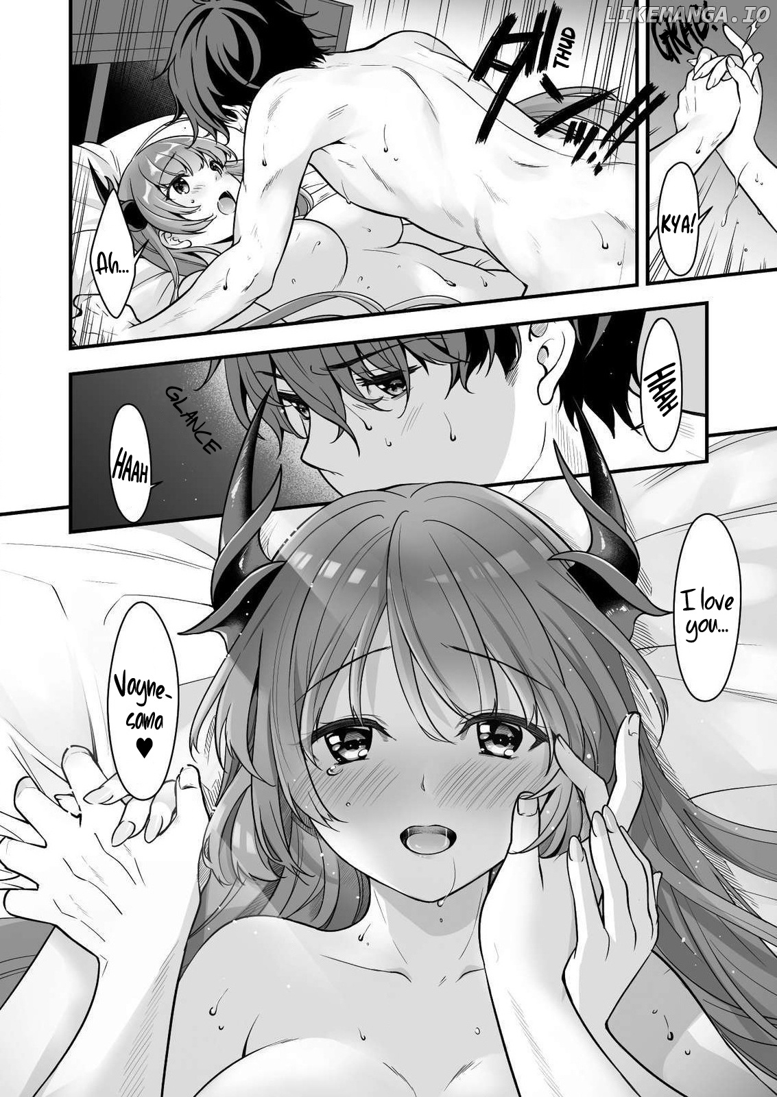 When I Was Playing Eroge With VR, I Was Reincarnated In A Different World, I Will Enslave All The Beautiful Demon Girls ~Crossout Saber~ chapter 8 - page 16
