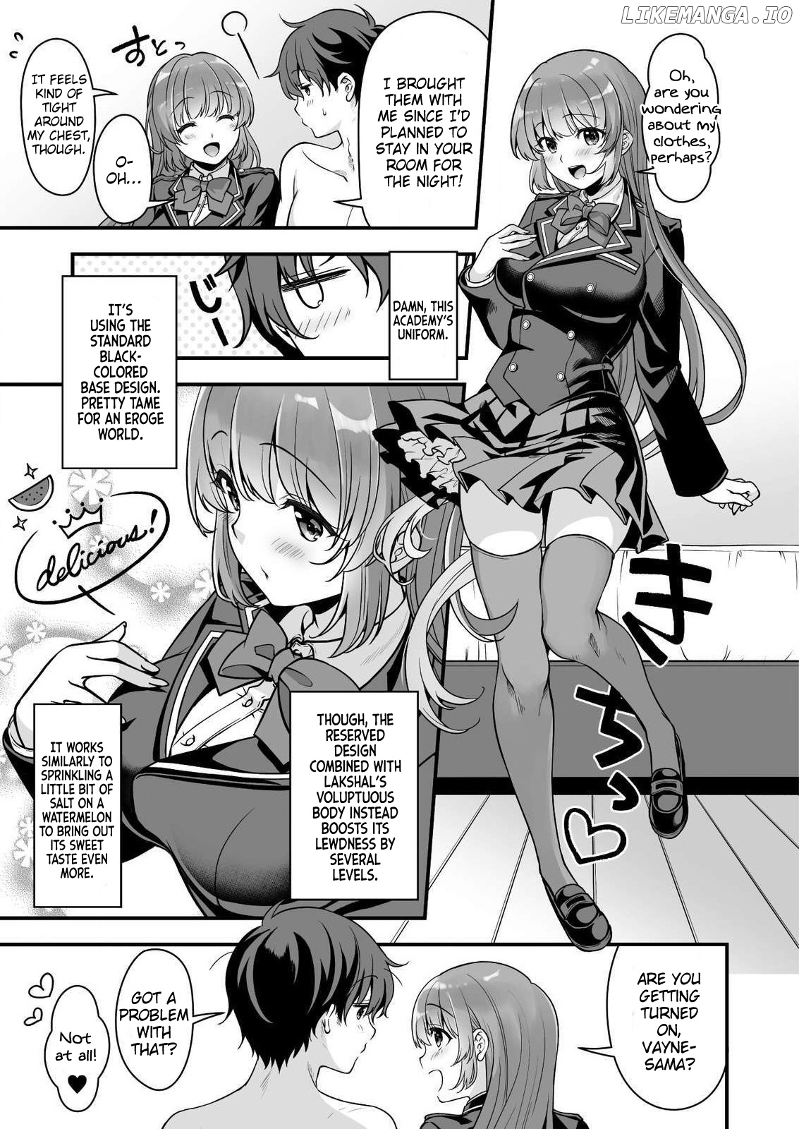 When I Was Playing Eroge With VR, I Was Reincarnated In A Different World, I Will Enslave All The Beautiful Demon Girls ~Crossout Saber~ chapter 8 - page 24