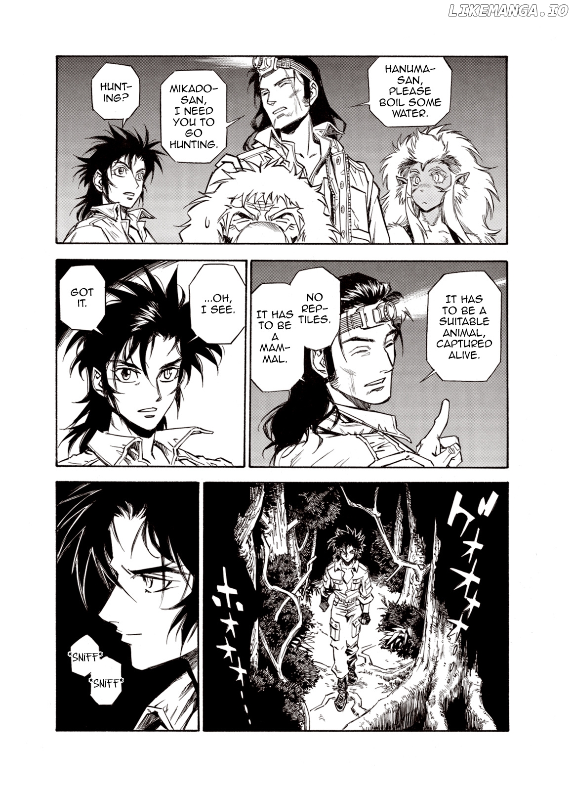 Kouya Ni Kemono Doukokusu chapter 49 - page 32