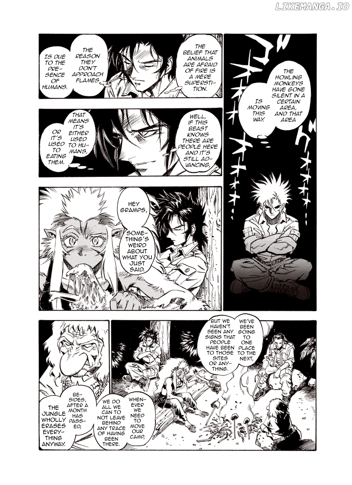 Kouya Ni Kemono Doukokusu chapter 49 - page 8