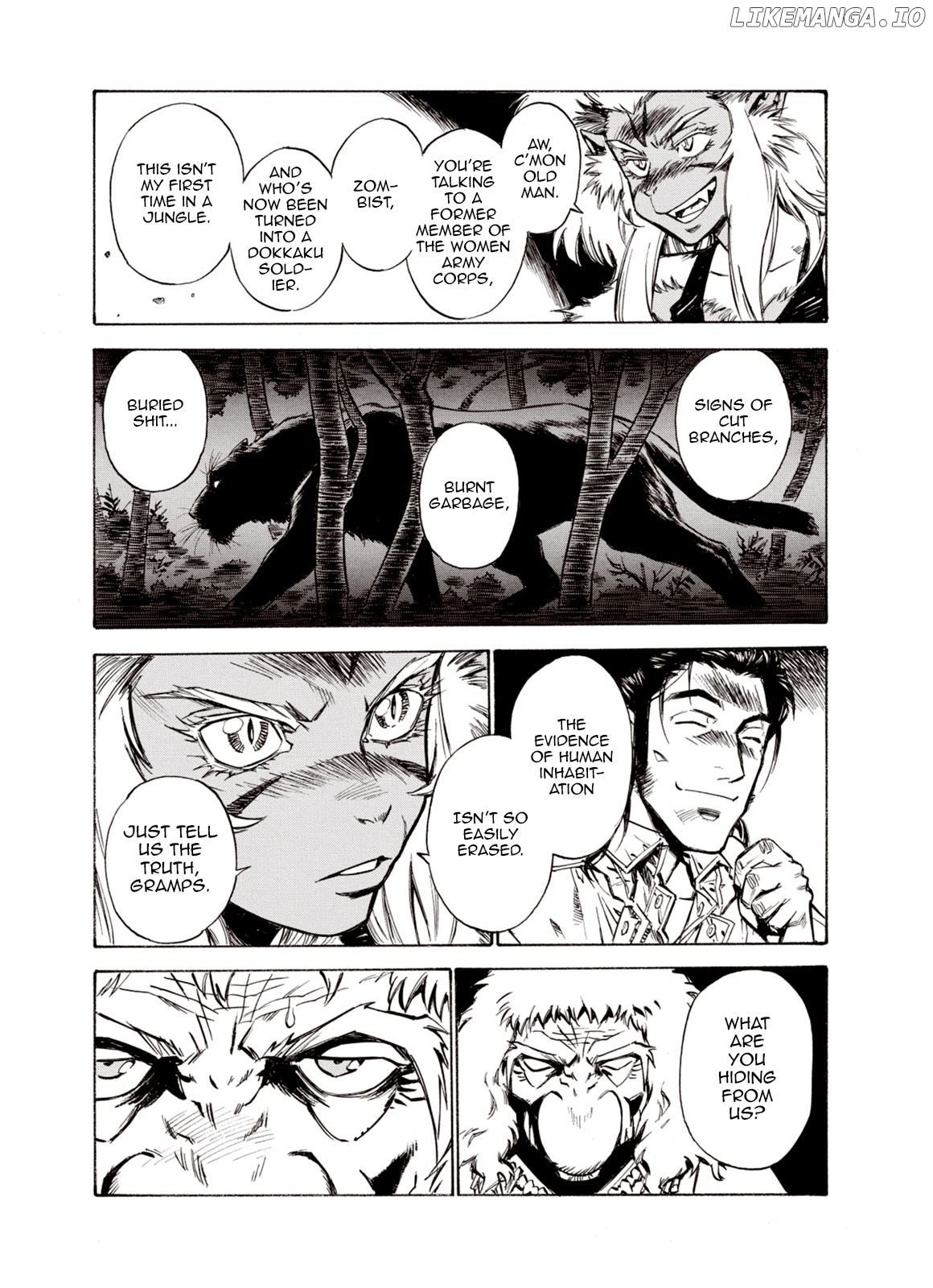 Kouya Ni Kemono Doukokusu chapter 49 - page 9