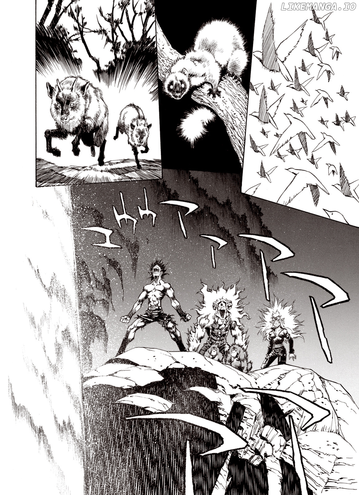 Kouya Ni Kemono Doukokusu chapter 36 - page 2