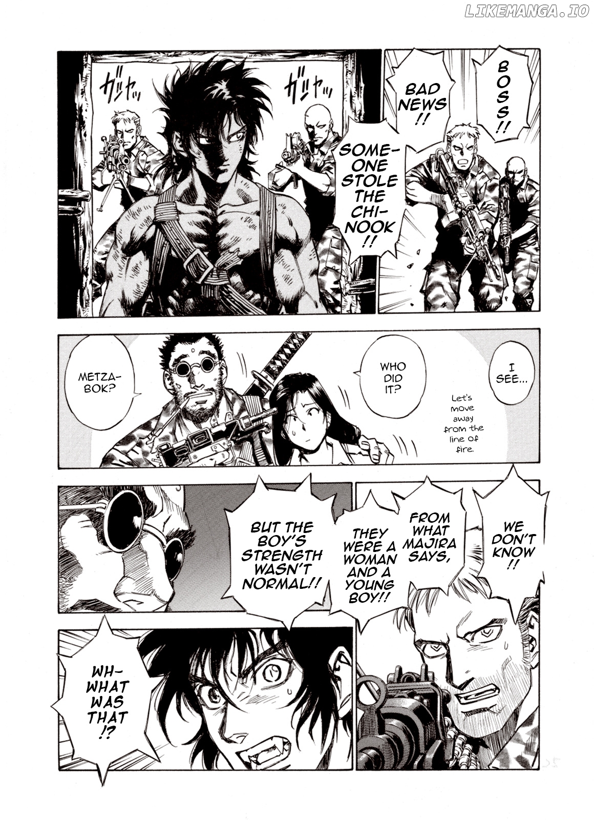 Kouya Ni Kemono Doukokusu chapter 57 - page 22