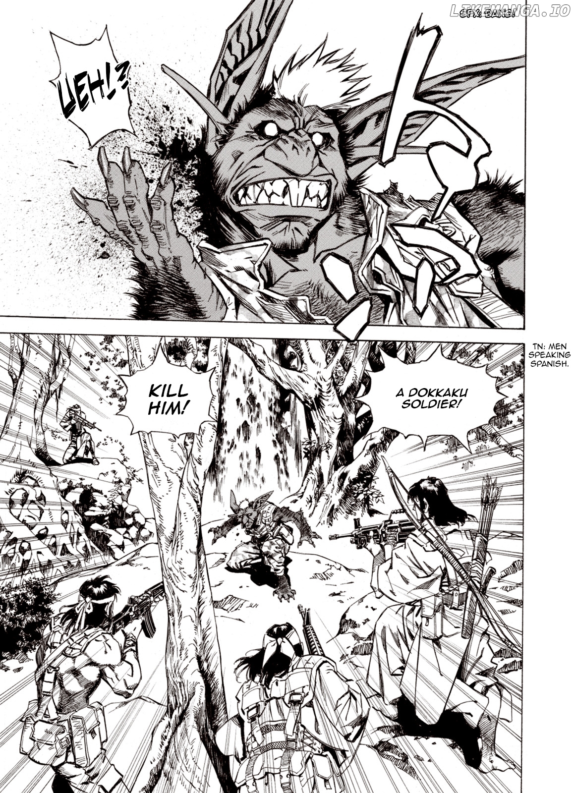 Kouya Ni Kemono Doukokusu chapter 74 - page 24