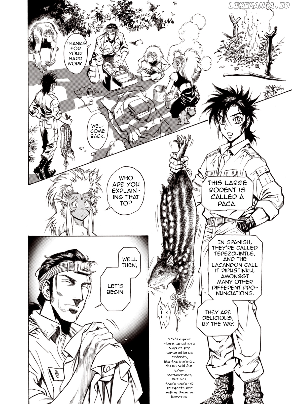 Kouya Ni Kemono Doukokusu chapter 50 - page 3