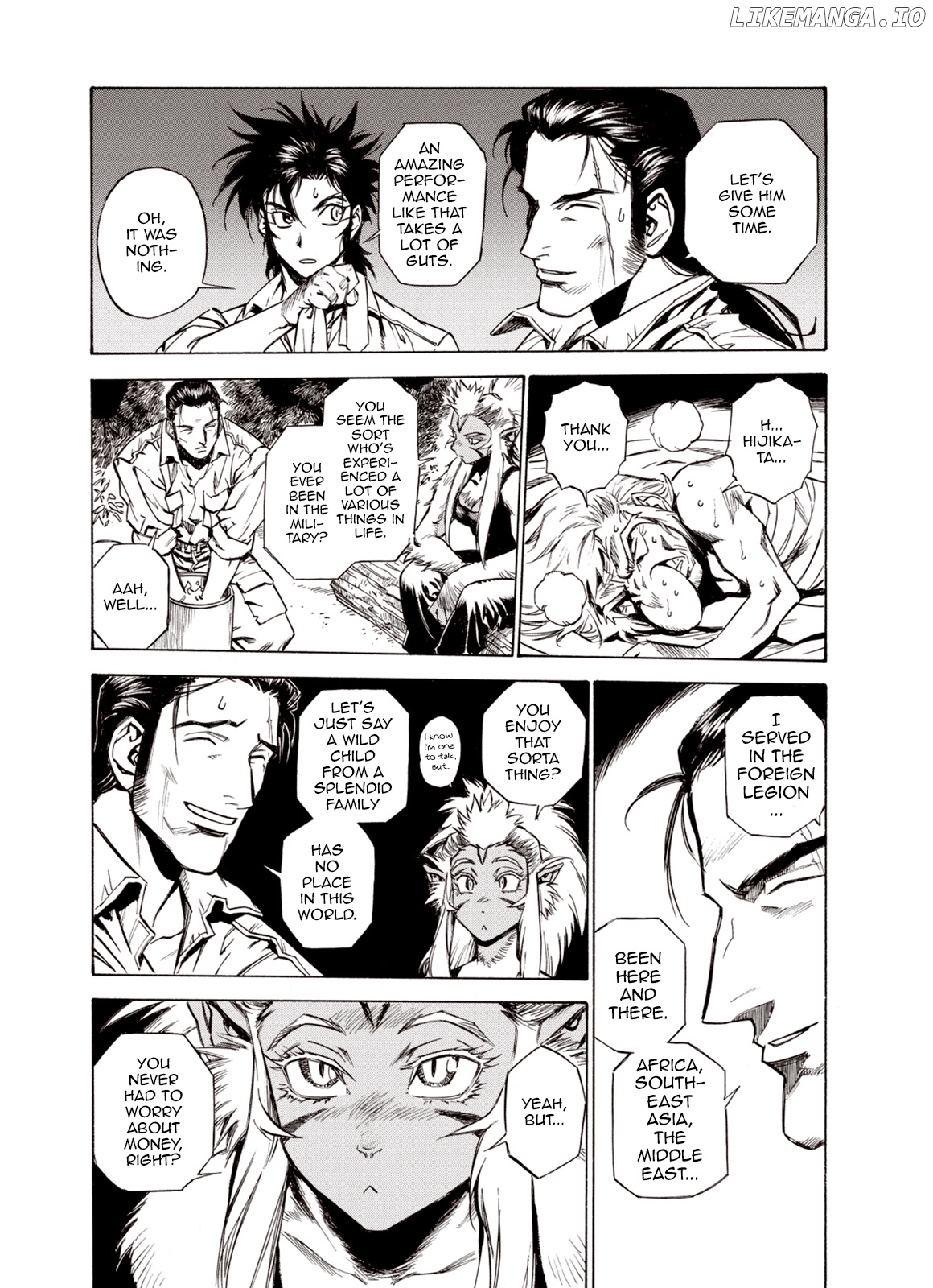 Kouya Ni Kemono Doukokusu chapter 50 - page 9