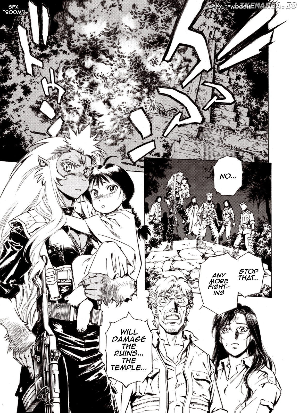 Kouya Ni Kemono Doukokusu chapter 75 - page 13