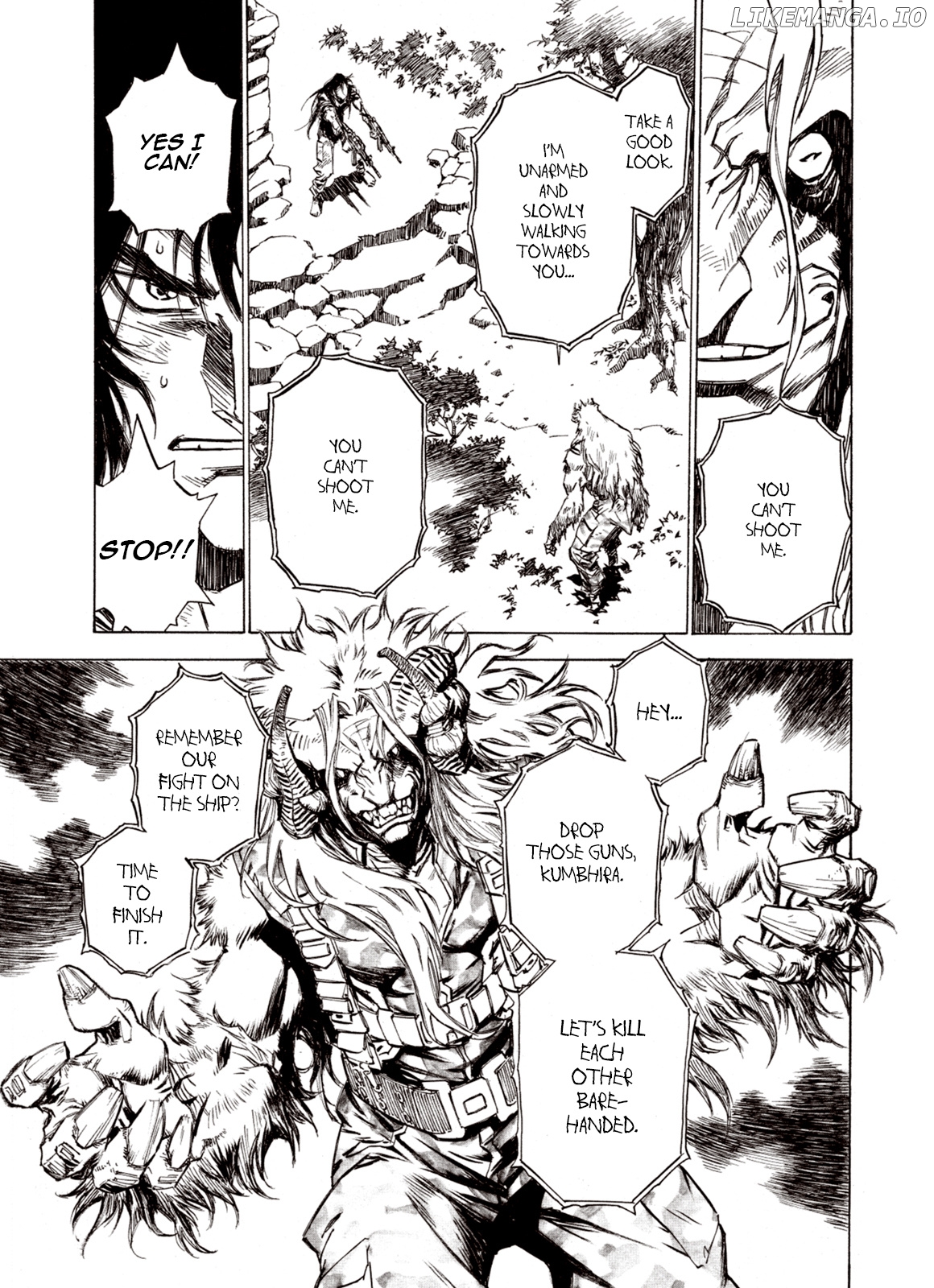 Kouya Ni Kemono Doukokusu chapter 76 - page 8